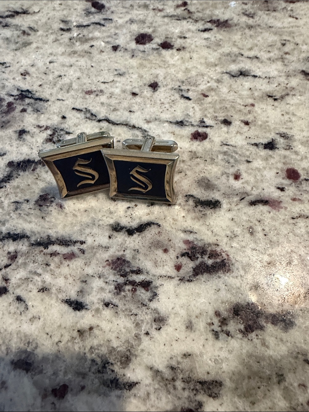 Mixed Gold & Silver Cufflink Set - Picture 6 of 16